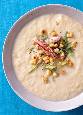 Corn and crab chowder