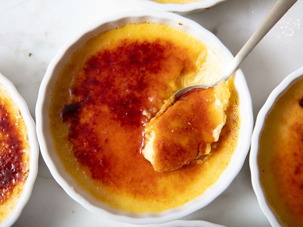 Corn crème brûlée 