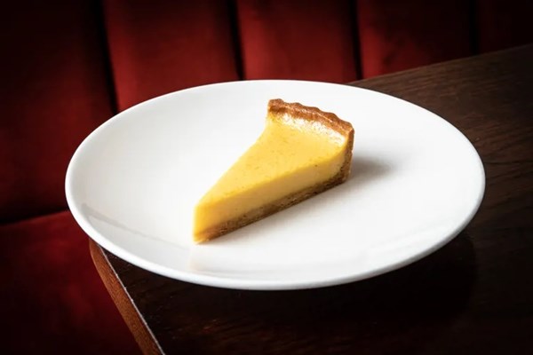 Corn custard tart