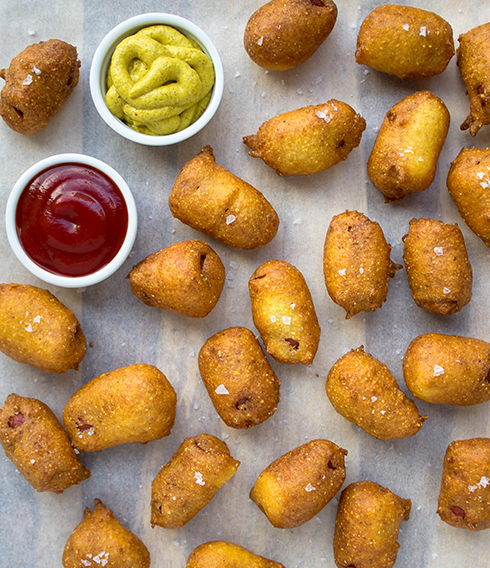 Corn dog nuggets