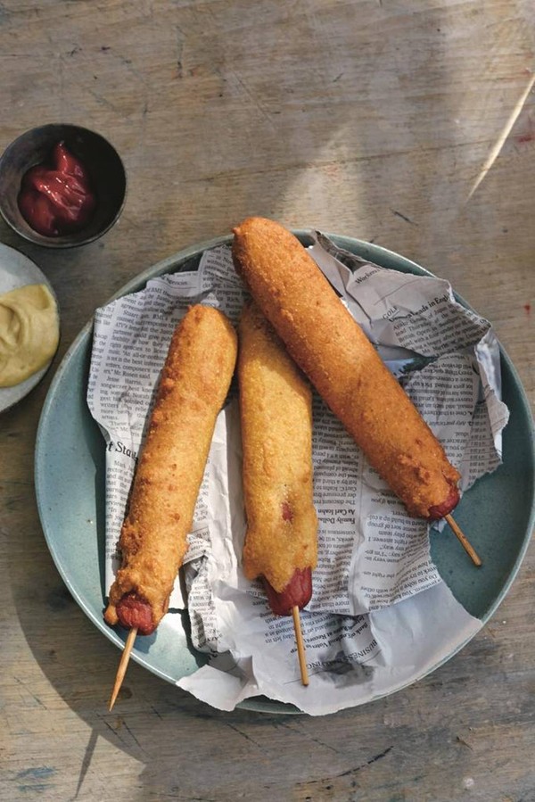 Corn dogs