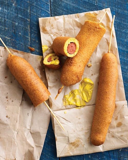 Corn dogs