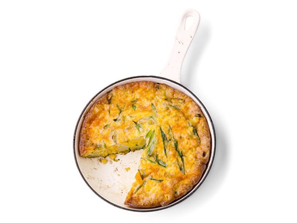 Corn frittata