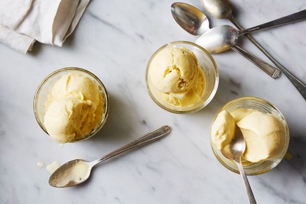 Corn ice cream