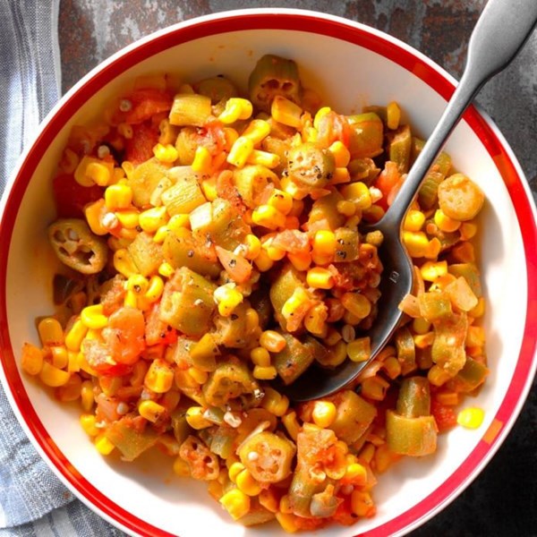 Corn okra Creole