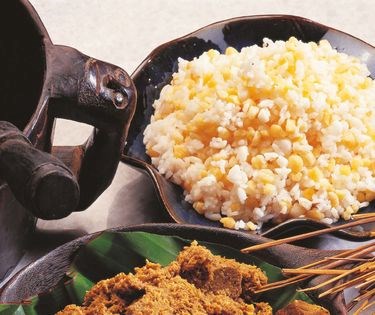 Corn rice (Nasi jagung)