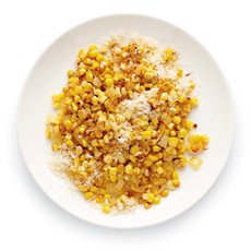 Corn salad with saffron