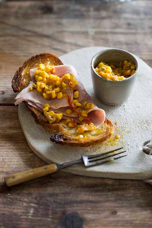 Corn salsa