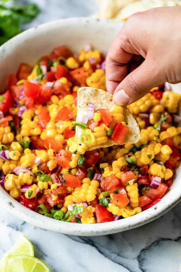 Corn salsa
