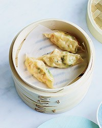 Corn-shrimp dumplings