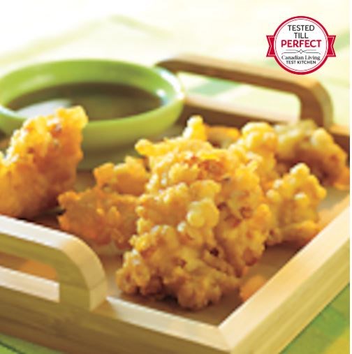 Corn tempura