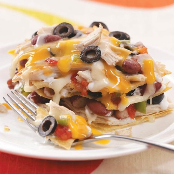 Corn tortilla chicken lasagna 