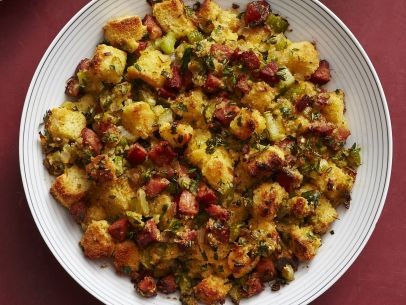Cornbread-andouille stuffing