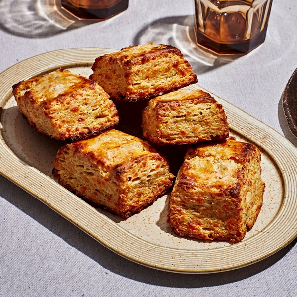 Cornbread cheddar biscuits
