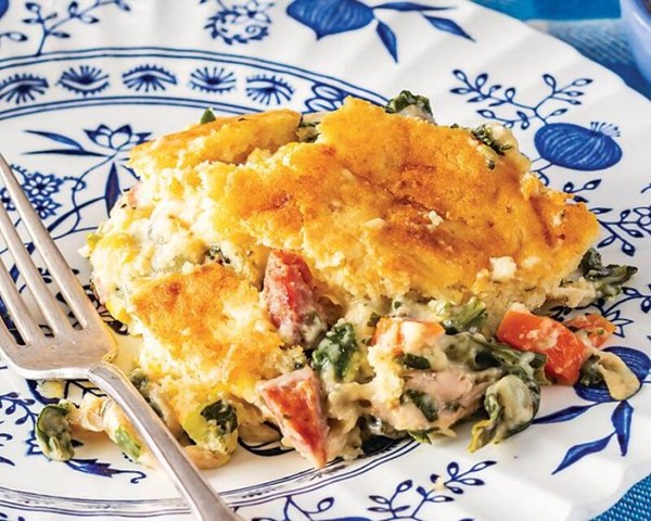 Cornbread chicken casserole