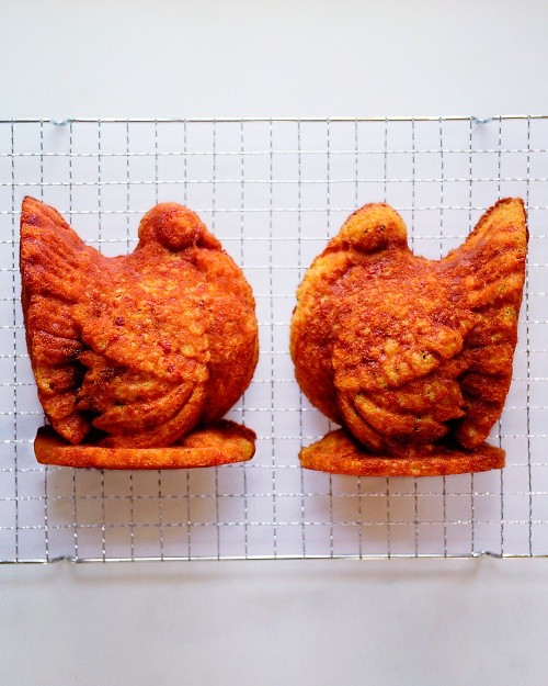 Cornbread "turkeys"