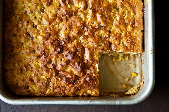 Cornbread with chorizo