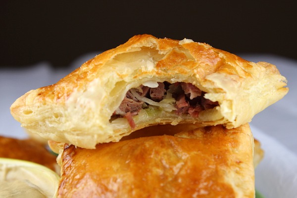 Corned beef & cabbage turnovers