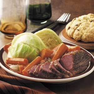 Corned beef and cabbage