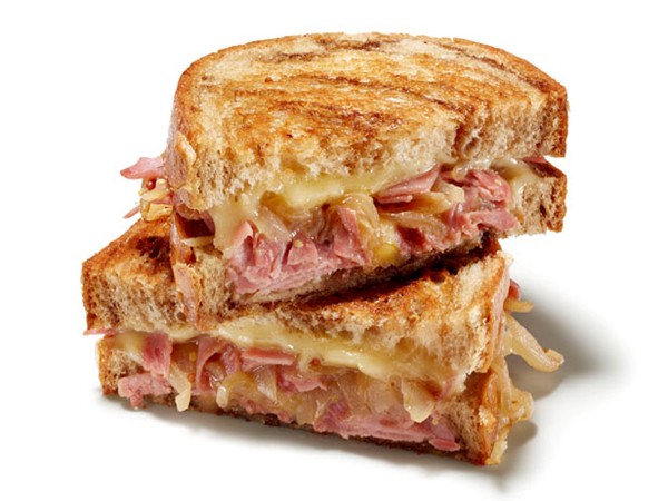 Corned beef grilled cheese