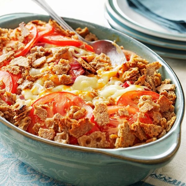 Corned beef 'n' sauerkraut bake