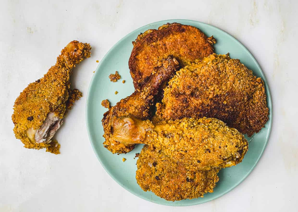 Cornflake fried chicken
