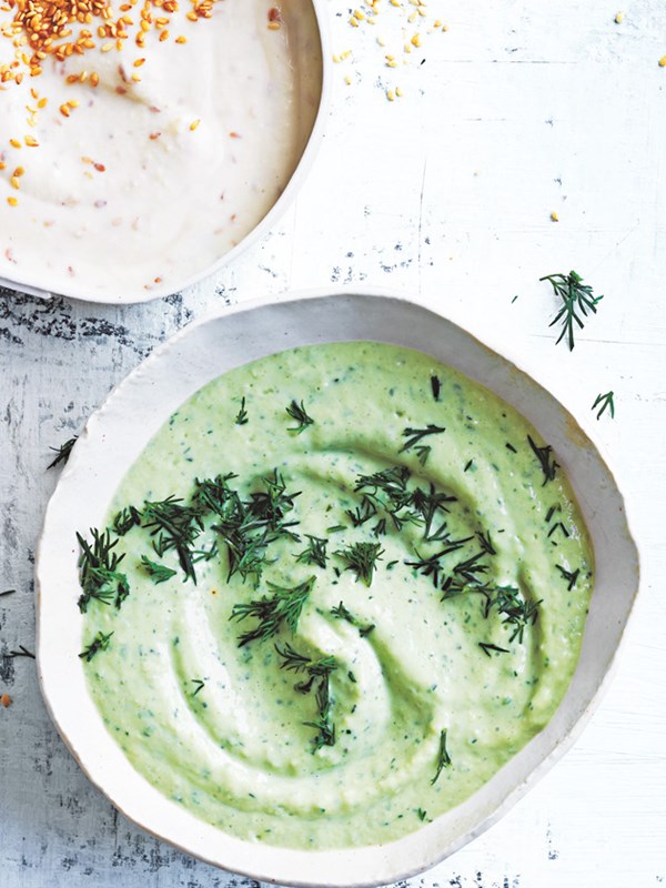 Cornichon and dill mayonnaise
