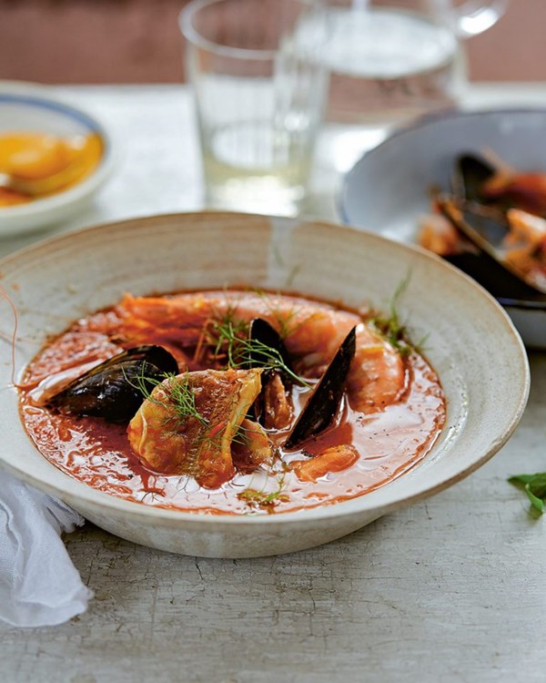 Cornish bouillabaisse 