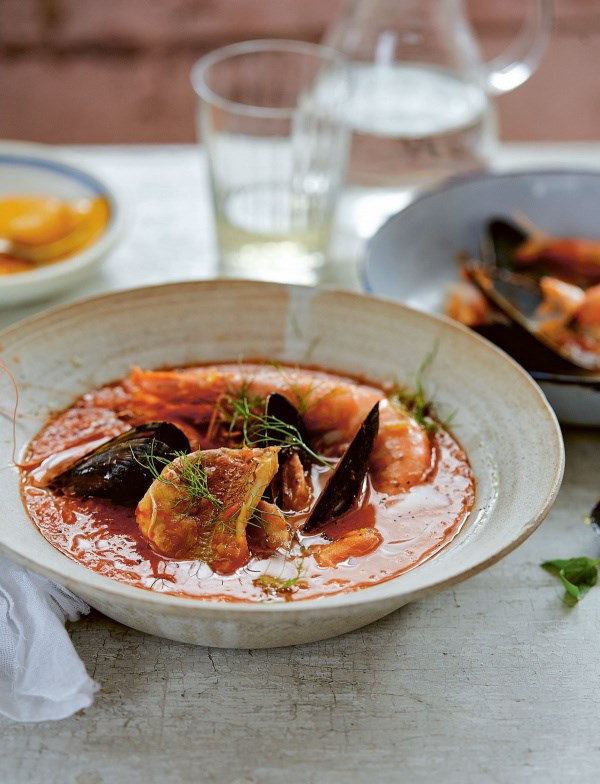 Cornish bouillabaisse