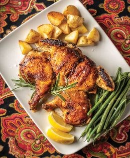 Cornish game hen alla diavola