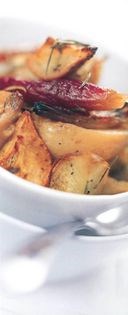 Cornish-style roast turnips