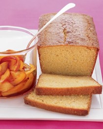 Cornmeal-buttermilk loaf cake