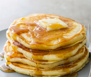 Cornmeal buttermilk pancakes