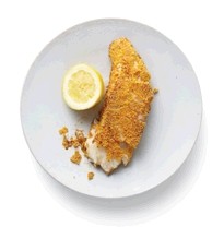 Cornmeal-crisped fish