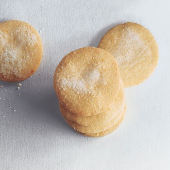 Cornmeal sugar cookies