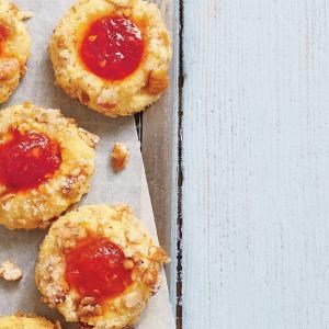 Cornmeal thumbprints