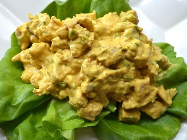 Coronation chicken salad 