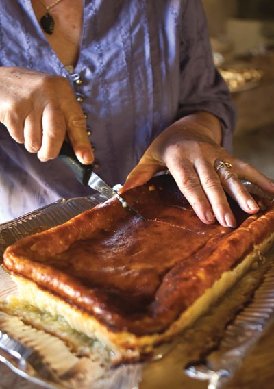 Corsican-style cheesecake (Fiadone)