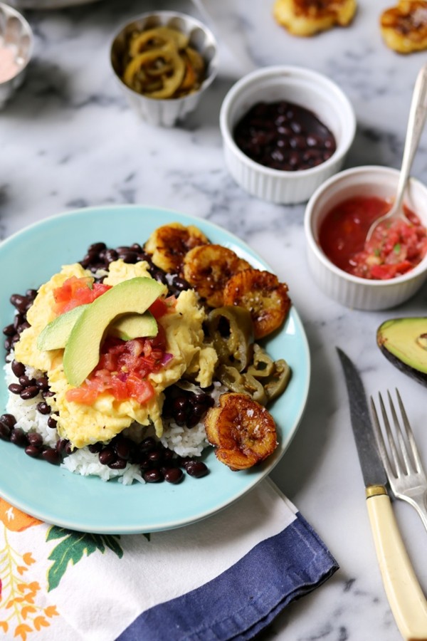 Costa Rican breakfast