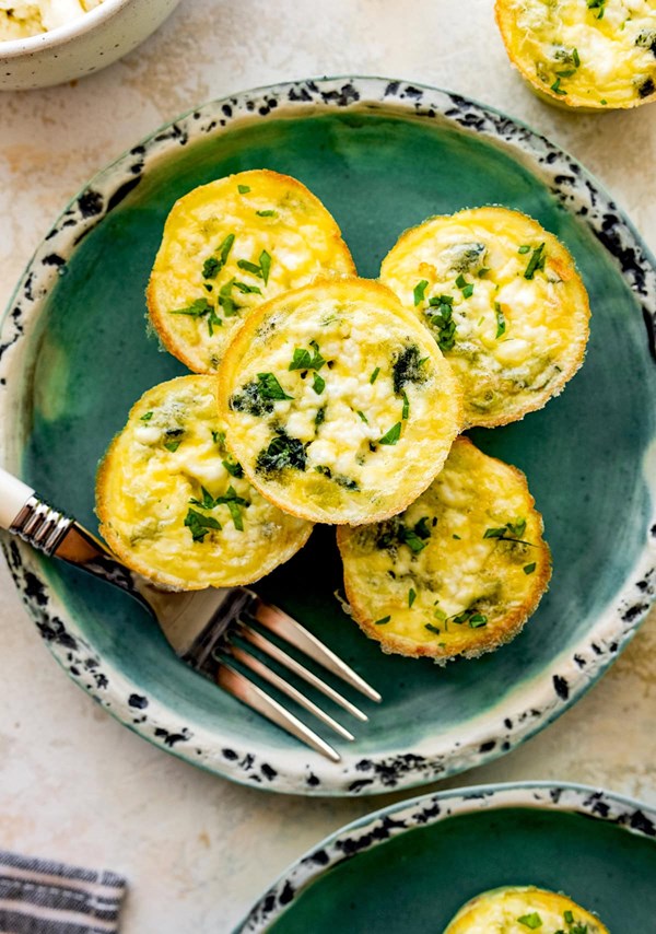 Cottage cheese egg bites