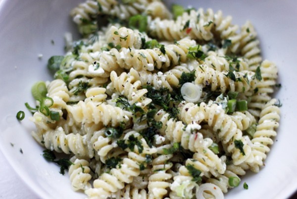 Cottage cheese pasta