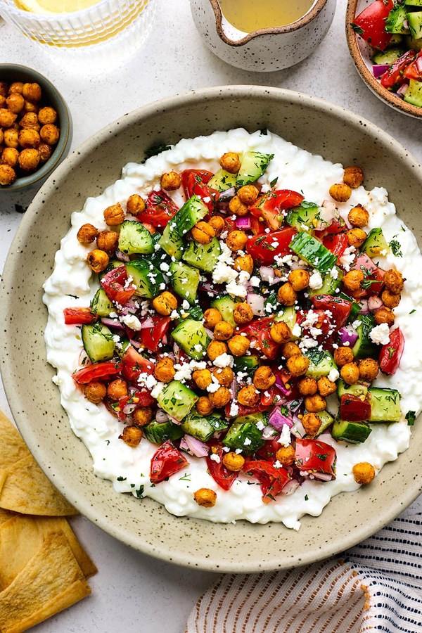 Cottage cheese salad