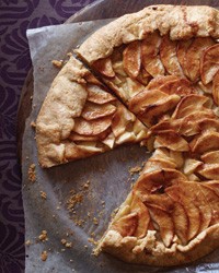 Country apple galette