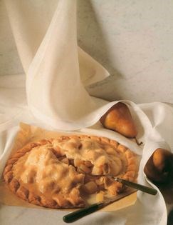 Country pear galette