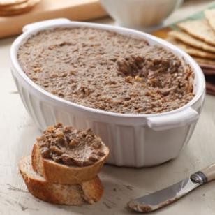 Country-style chicken liver mousse