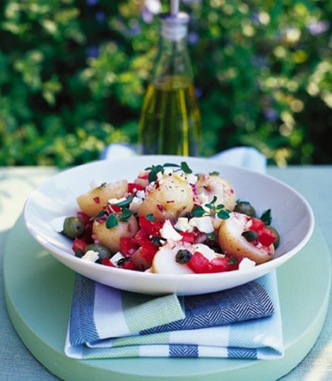 Country-style potato salad
