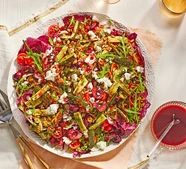 Courgette & cherry salad