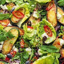 Courgette & feta salad