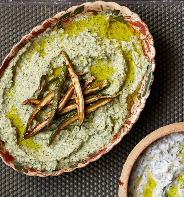 Courgette & tahini dip (Koosa bil tahina)