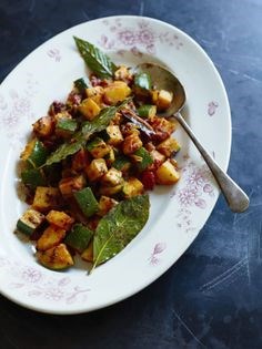 Courgette and bay
